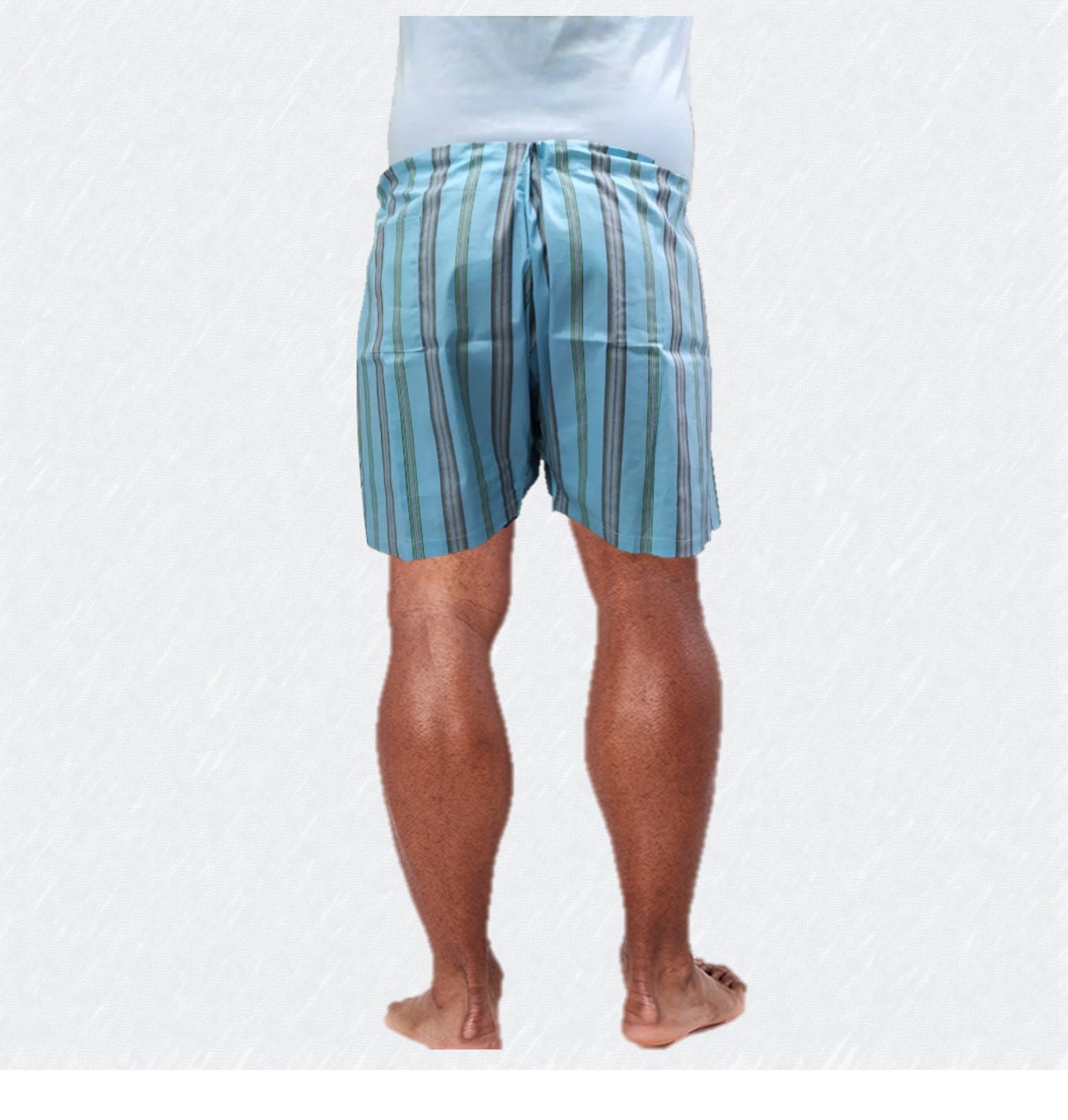 Men's Lattha Traditional Pure Cotton Underwear Sky Blue (Pack Of 2