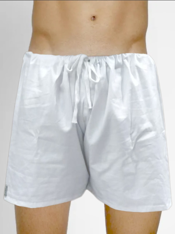 Men's Lattha Traditional Pure Cotton Underwear White - Sutibha